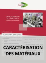 Fiche caractérisation des matériaux